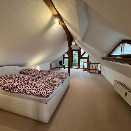 Landidyll Mit Wunderschoenem-seperatem Wellnessbereich Apartament Joachimsthal