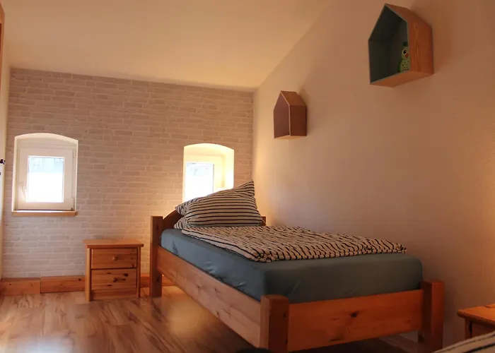 Landidyll Mit Wunderschoenem-seperatem Wellnessbereich Appartement Joachimsthal